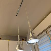 Fontana Arte lampadario sospensione Flute original