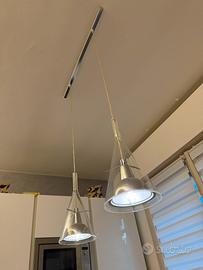 Fontana Arte lampadario sospensione Flute original