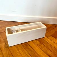 LAMPADE PARETE APPLIQUE GESSO BIANCO