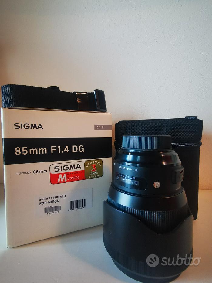 Sigma art 85mm - Fotografia usata - Subito.it