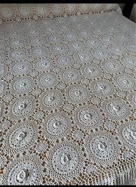 Coperta matrimoniale uncinetto