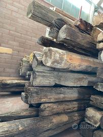 Travi antiche legno rovere