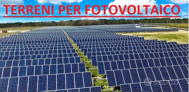 Terreno per fotovoltaico