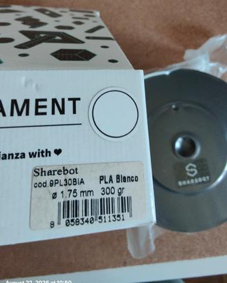 PLA bianco stampa 3D
