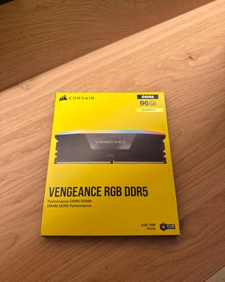 Vengeance RGB 96GB (2x48GB) DDR5 CL32 6400mhz