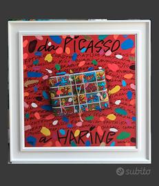 Da Picasso a Haring. Bruno Donzelli. Serigrafia 