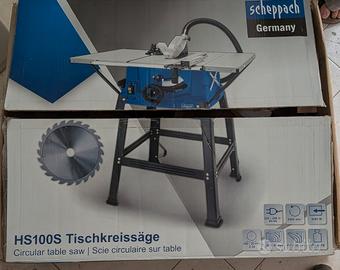 Banco sega circolare Scheppach HS100S