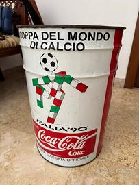 Vintage latta coca cola italia 90