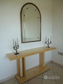 Consolle da ingresso e specchiera Turri