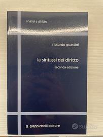 La sintassi del diritto, Guastini