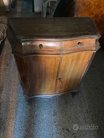 Mobiletto legno vintage con antine