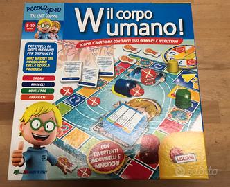 W il corpo umano - gioco istruttivo per bambini
