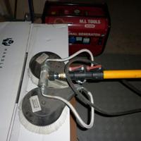 LANCIA TELESCOPICA CON SPAZZOLE ROTANTI