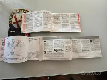 Libretti Alfa 156 uso e manutenzione e service