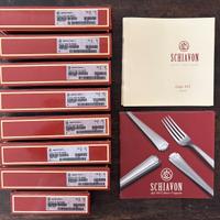 servizio 12 pers posate argento 800 Schiavon NUOVE