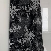 Abito lungo  bianco/nero