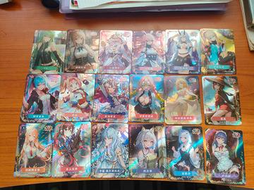 Carte Flower Girl rarità SR  tipo 1 quasi completo