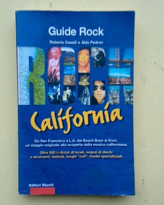 Libro "Guide Rock California", Edit. Riuniti, 2000