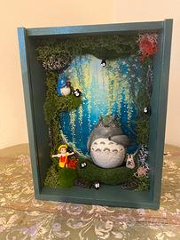 Diorama Totoro family e Mei