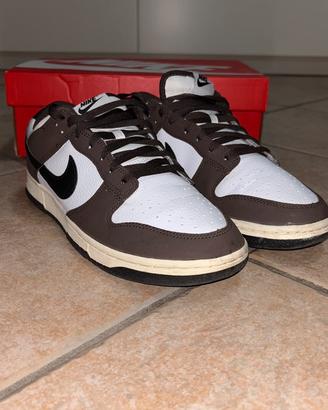 Nike Dunk Low Retro PRM White/Brown