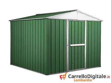 Box porta attrezzi lamiera 276x260 verde