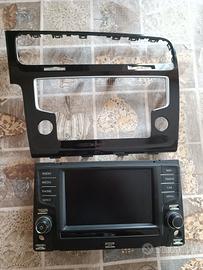 SCHERMO ORIGINALE GOLF 7 + CORNICE