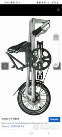  Bicicletta pieghevole Strida  NUOVA