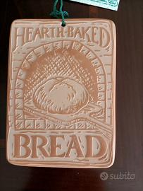 Pietra scalda pane in terracotta