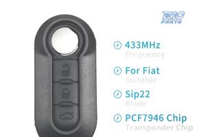 CHIAVE COMPLETA FIAT 500 PANDA PUNTO BRAVO GRANDE 