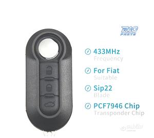 CHIAVE COMPLETA FIAT 500 PANDA PUNTO BRAVO GRANDE 
