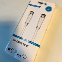 Cavo satellitare coassiale nuovo sigillato