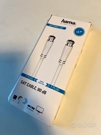 Cavo satellitare coassiale nuovo sigillato