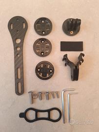 Supporto GPS bici  per manubrio integrato.