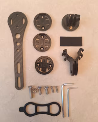 Supporto GPS bici  per manubrio integrato.