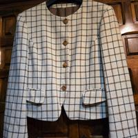 GIACCA DONNA PANNA A QUADRI MOD. CHANEL TG. 50