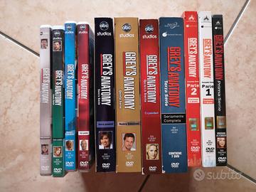 Grey's Anatomy DVD Stagioni dalla 01 alla 10