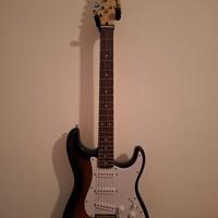 Chitarra Stratocaster e amplificatore marshall