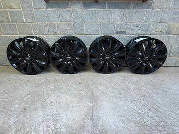 CERCHI IN LEGA NERI MINI COOPER R 17