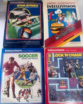 4 giochi per intellivision
