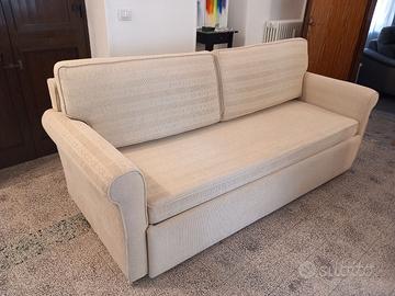 Divano letto matrim/sing completamente sfoderabile