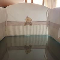 Trapuntina e paracolpi per culla ERBESI