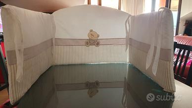 Trapuntina e paracolpi per culla ERBESI