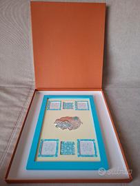 Cornice portafoto in argento per bambino – nuova 