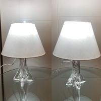 2 abat jour Val Saint Lambert, Belgio anni '60