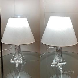 2 abat jour Val Saint Lambert, Belgio anni '60