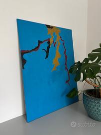 Dipinto su tela - Resemble Clyfford Still