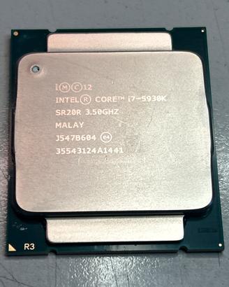 Cpu intel core i7-5930K