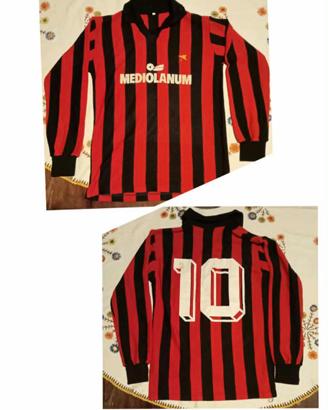 Milan maglia in lanetta