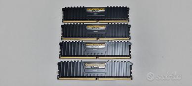 RAM Corsair Vengeance 64 GB DDR4 2400 MHz 4x16 GB