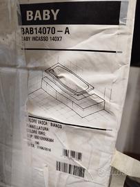Vasca da Bagno Incasso Novellini Baby 140x70
